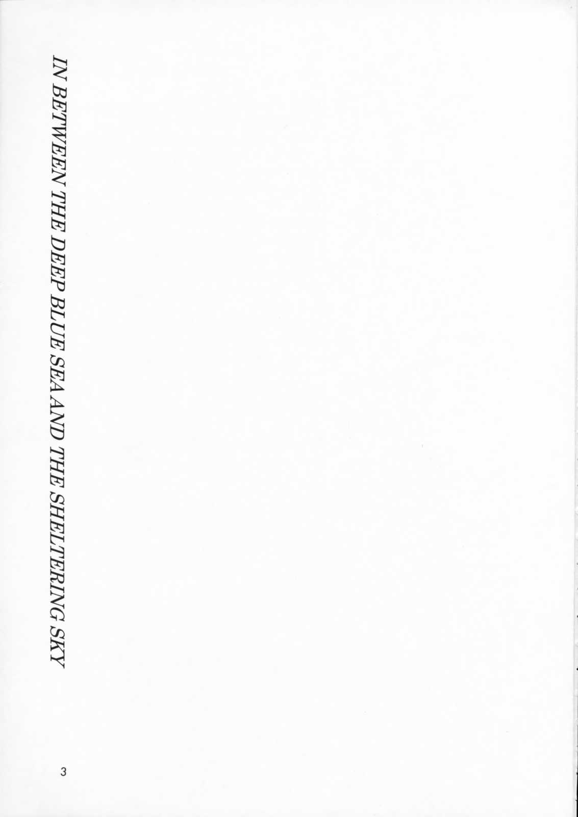 IN BETWEEN THE DEEP BLUE SEA AND THE SHELTERING SKY page 2 full