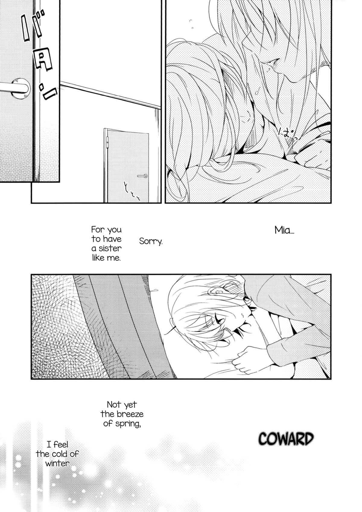 Ikujinashi Yomi to Mahiru to Mia | Coward Yomi, Mahiru, and Mia page 4 full
