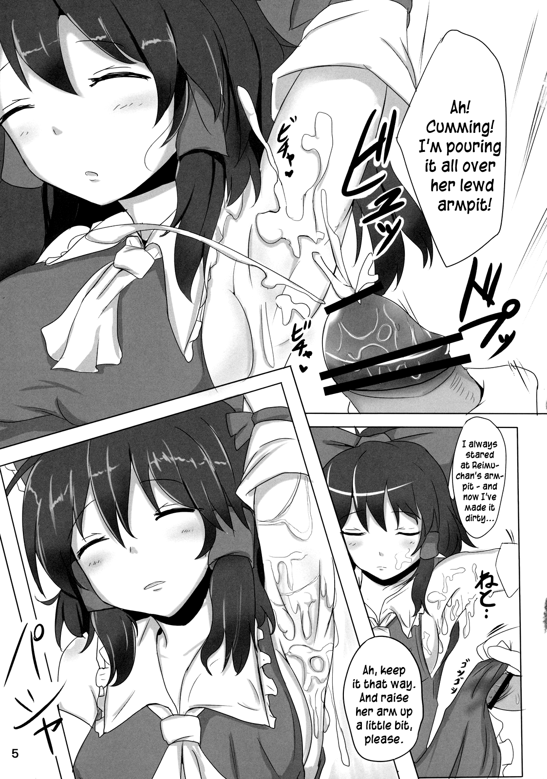 The Record of Reimu-san's Secret Photo-Shoot page 5 full
