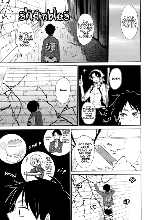 Eren-kun no Tabou na Ichinichi | Eren’s Busy Day page 3 full