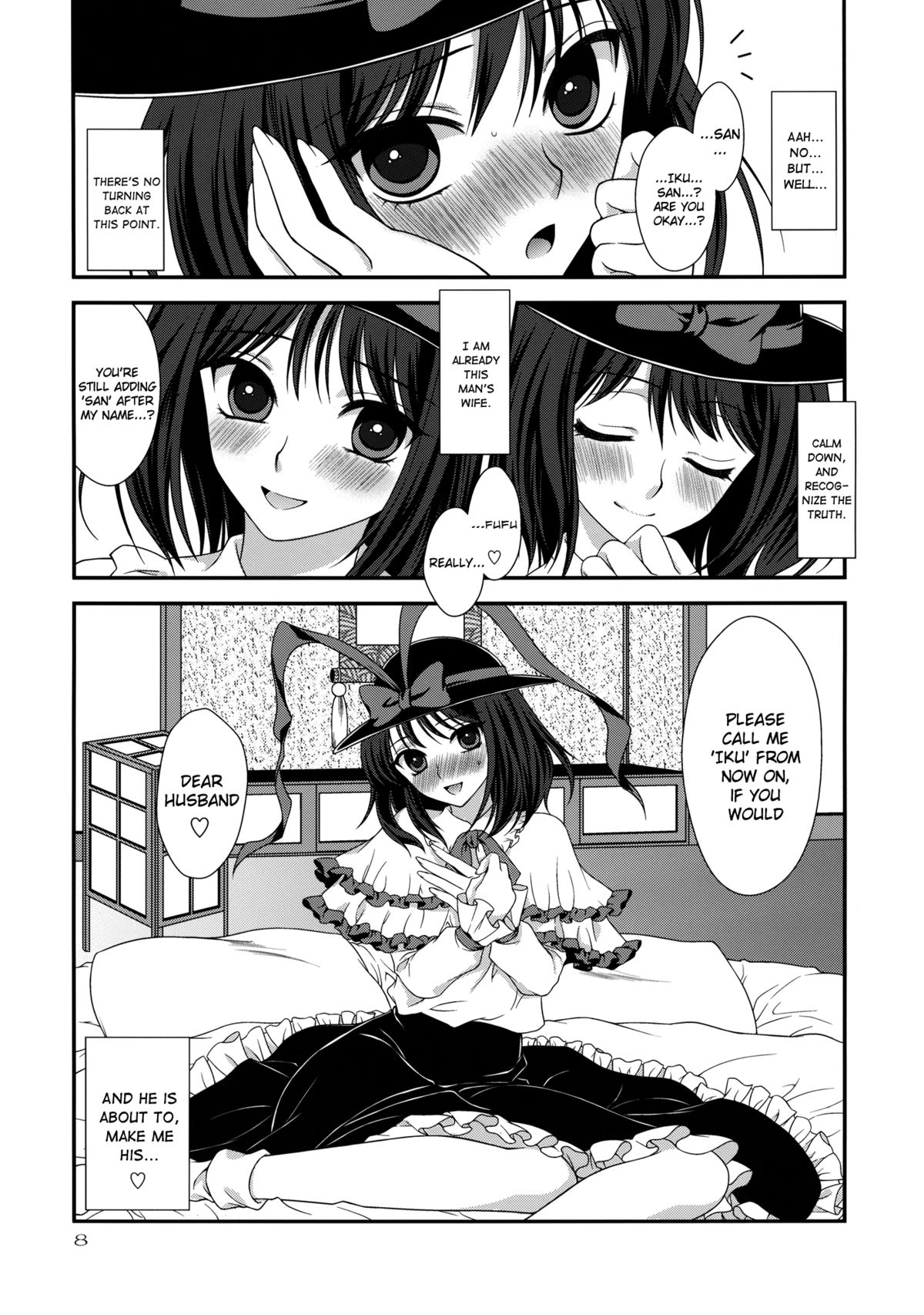 Moshimo Iku-san ga Ore no Yome ni Natta Toshite. | If Iku-san Became My Wife. page 8 full