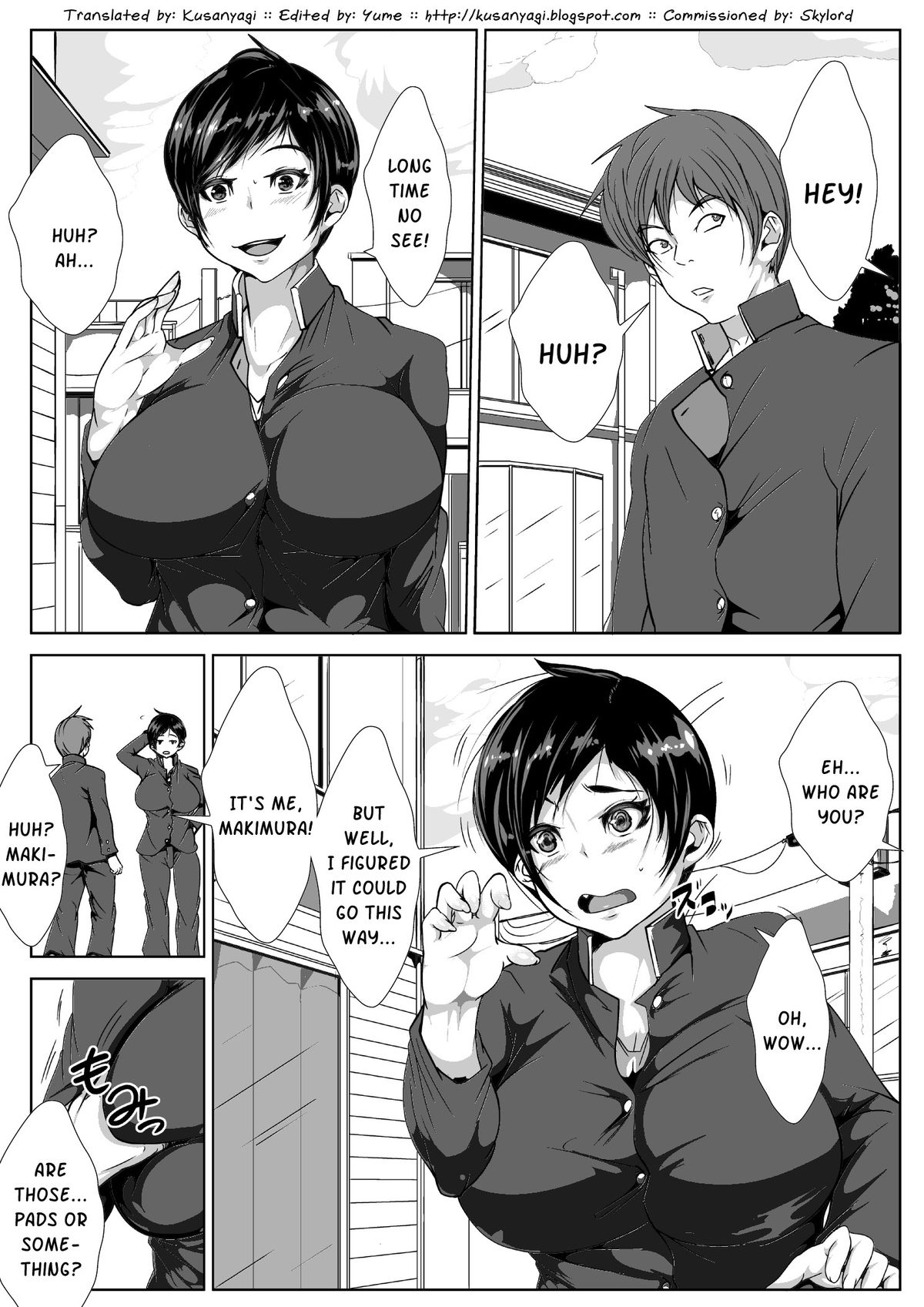 Shinyuu ga Onyanoko ni page 1 full