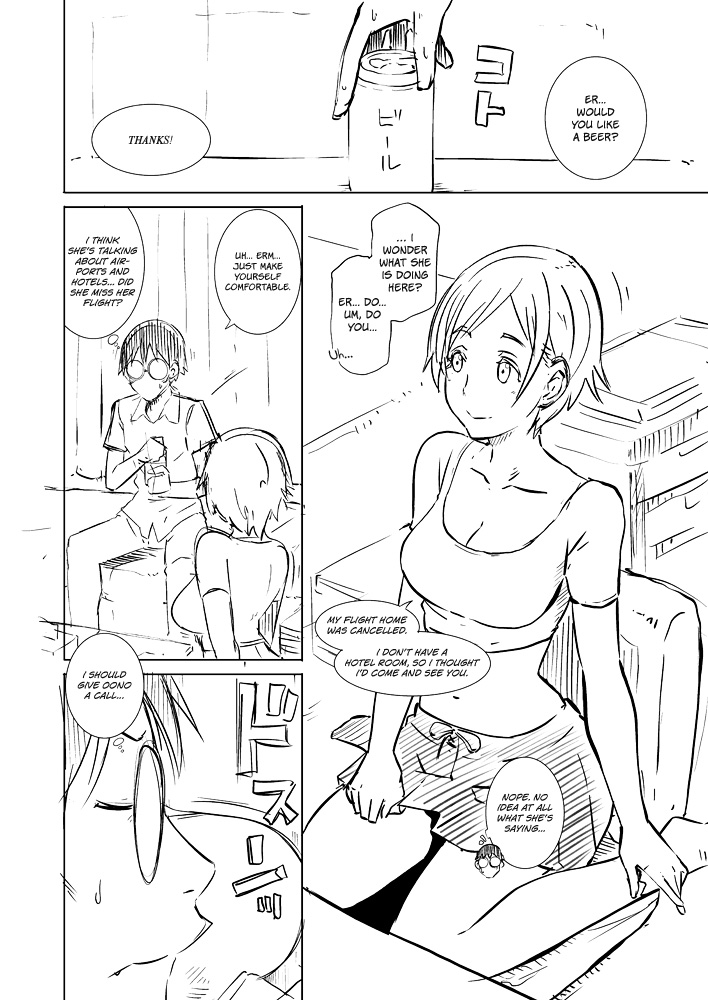 An X Mada Junbi-gō | An X Mada Preparatory Issue   =TV + Ero Manga Girls= page 4 full