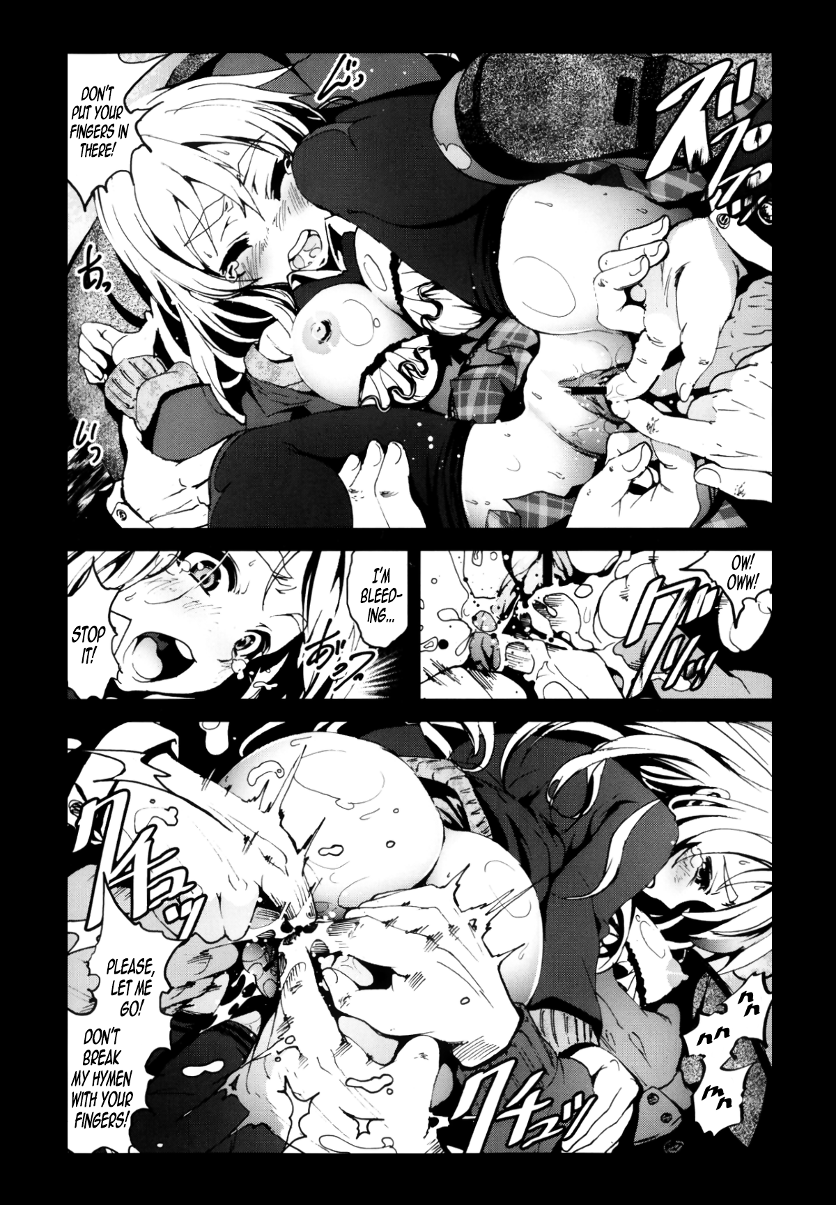 Zetsubou no Inaka Shojo ~Saitama Chikan Densha-hen~ | A Virgin's Netorare Rape and Despair ~Saitama Train Molester Edition~ page 10 full