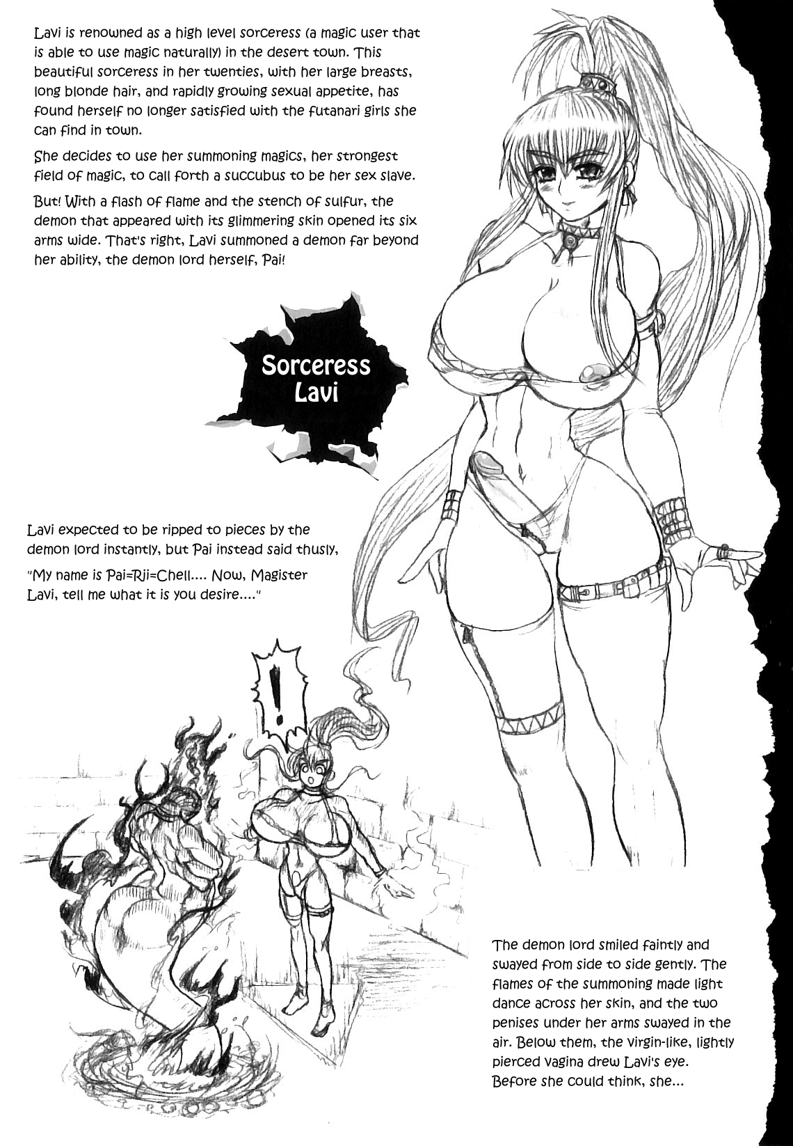 Sex With a Snake Demon + Character Profiles page 3 full