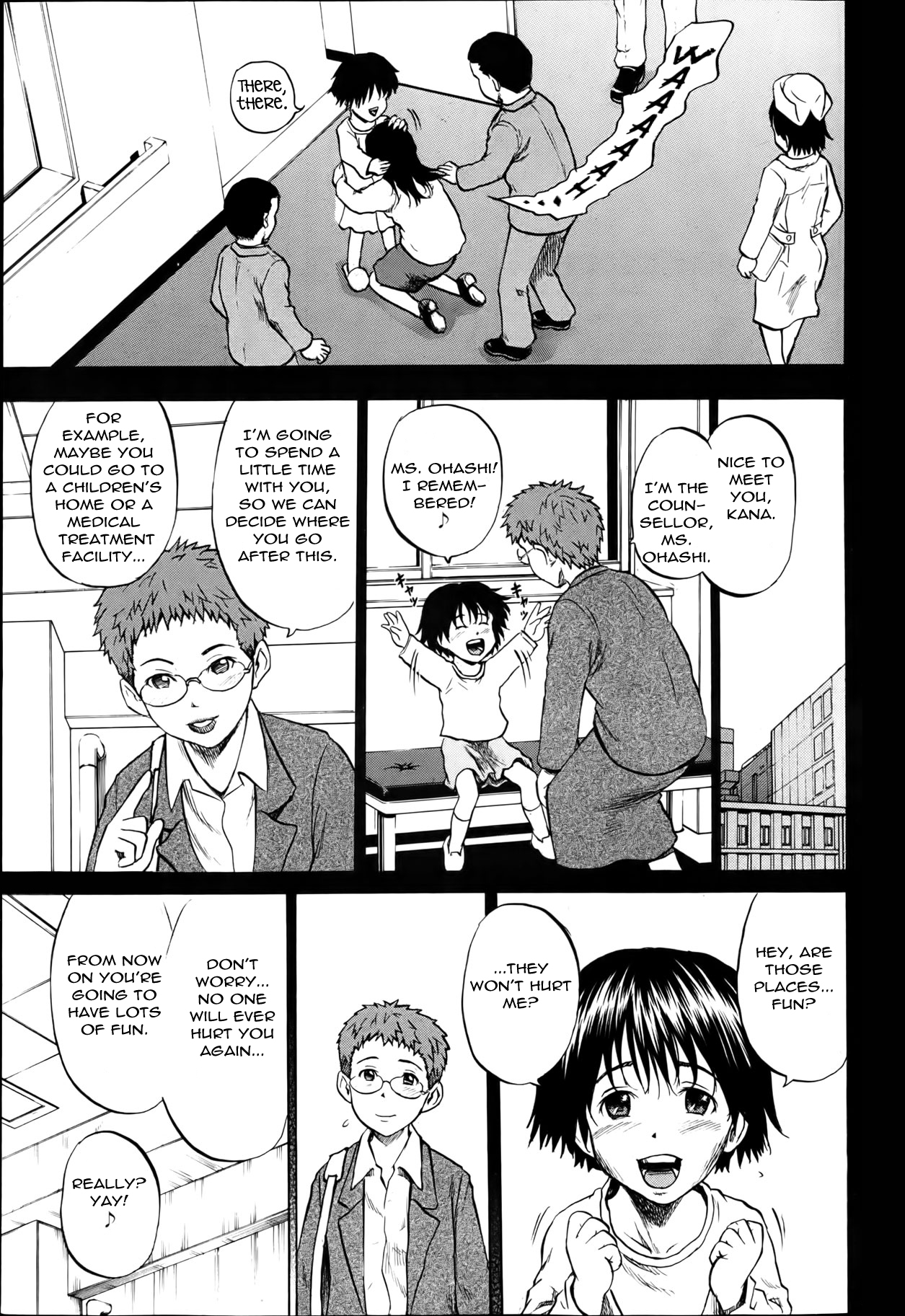 Kizudarake no Shoujo-tachi | Grievously Wounded Girls Ch. 8   =StatistcallyNP= page 7 full
