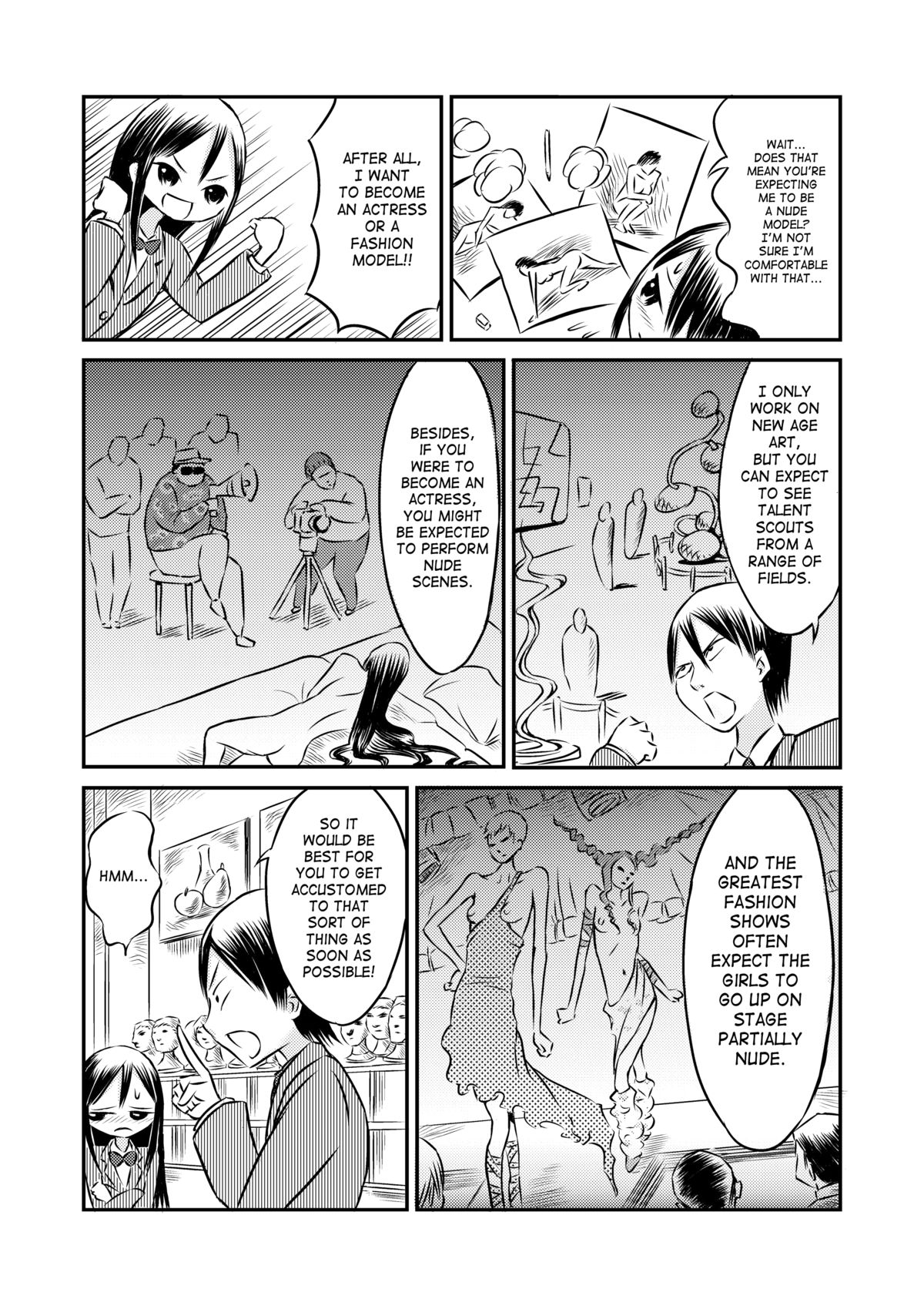 Watashi no Nude Model Taiken! | My Nude Modeling Experience! page 6 full