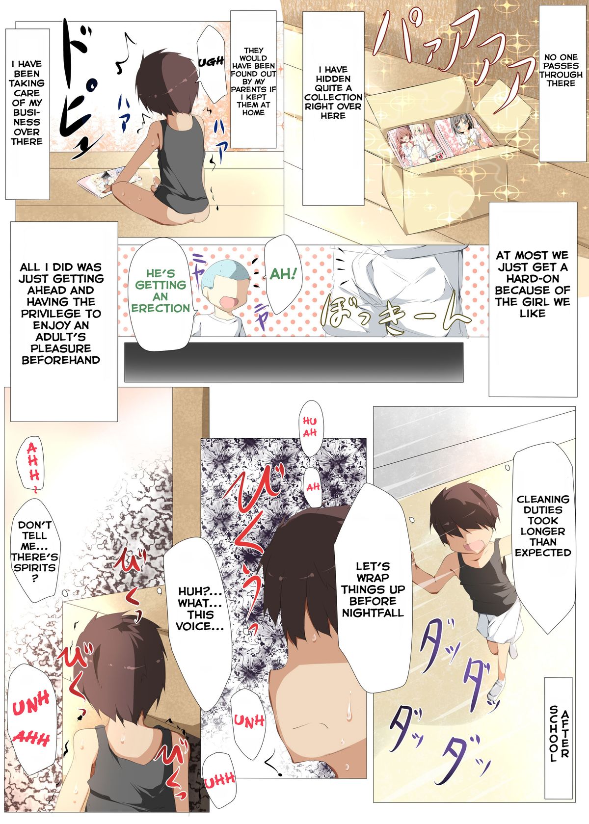 Erohon no Kawari ni Classmate no Shota Chinpo o Nuite Ageru Hon page 4 full