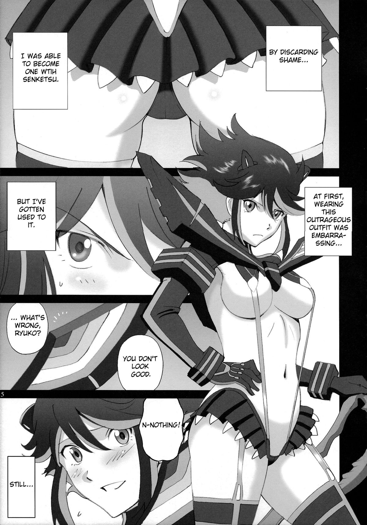 Hamidashi Ryuuko | Overflowing Ryuko page 4 full