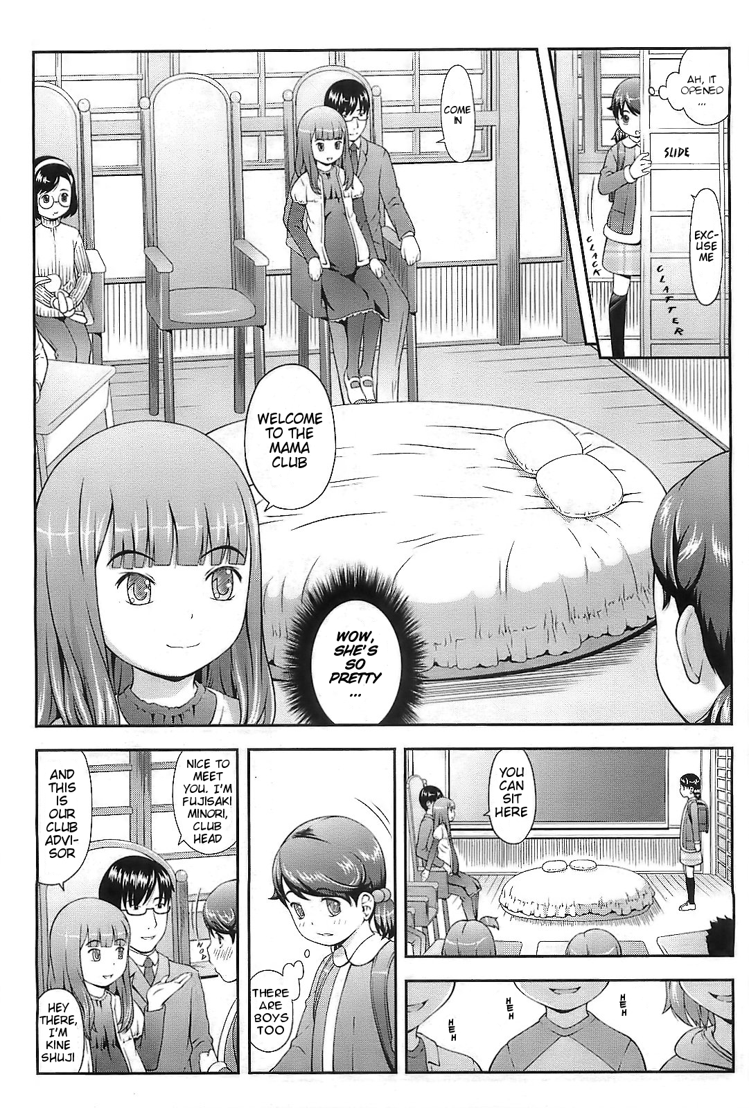 Mama Club e Youkoso | Welcome to the Mama Club Ch.01 page 9 full