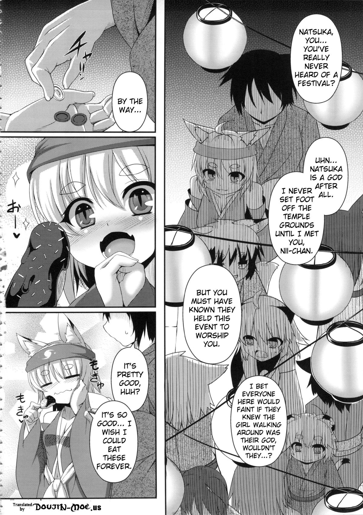 Kitsunemimikko ni Matsuri no Tanoshisa wo Rikaisaseru Hon | A Book About Introducing a Fox-Eared Girl to Festivals page 5 full