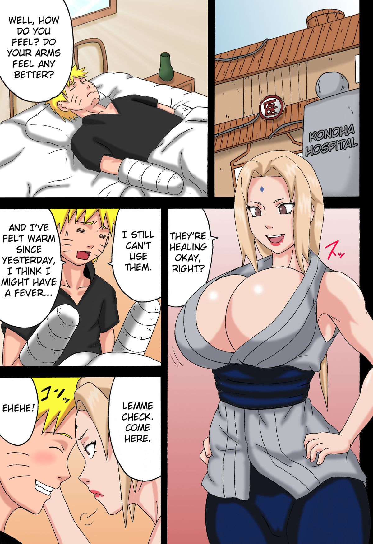 Konoha no Sei Shorigakari | Konoha's Sexual Healing Ward page 2 full
