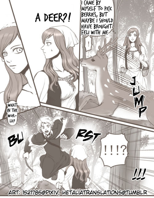 NSFW Prussia x Hungary Doujin by Hetalia Translations page 1 full