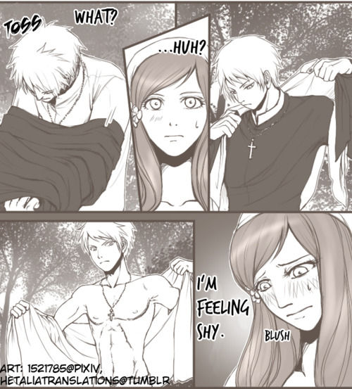 NSFW Prussia x Hungary Doujin by Hetalia Translations page 10 full