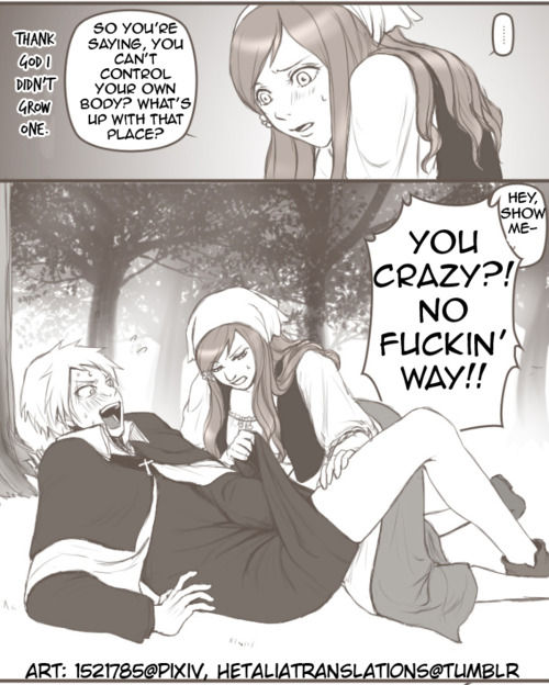 NSFW Prussia x Hungary Doujin by Hetalia Translations page 7 full