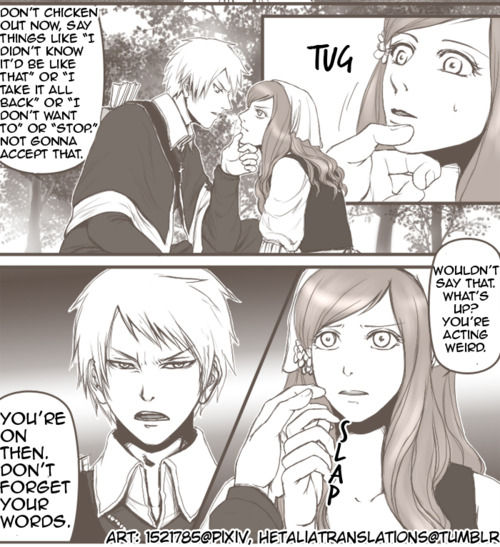 NSFW Prussia x Hungary Doujin by Hetalia Translations page 9 full