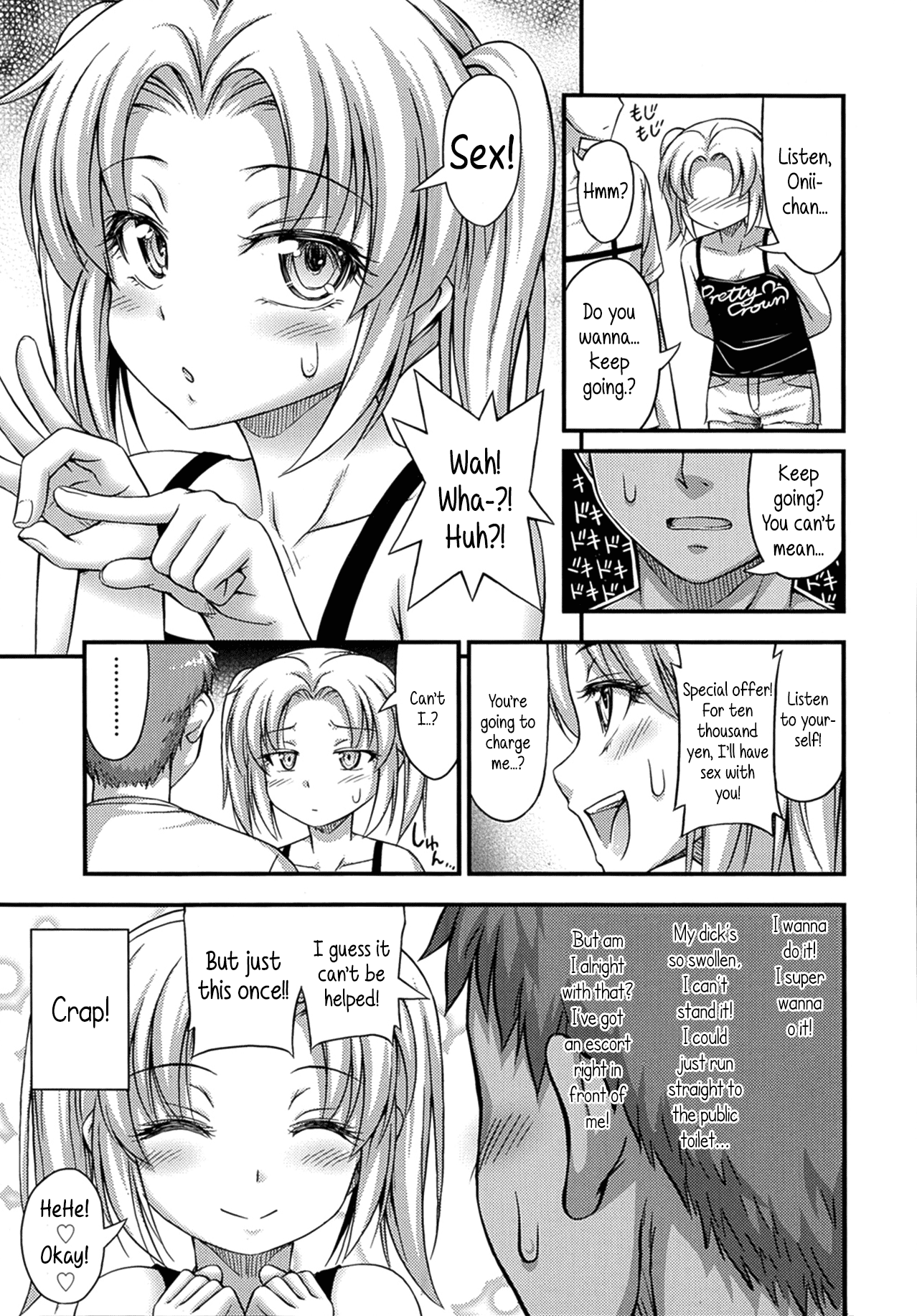 Stop! Enjo Kousai! | Don't be an Escort! page 9 full
