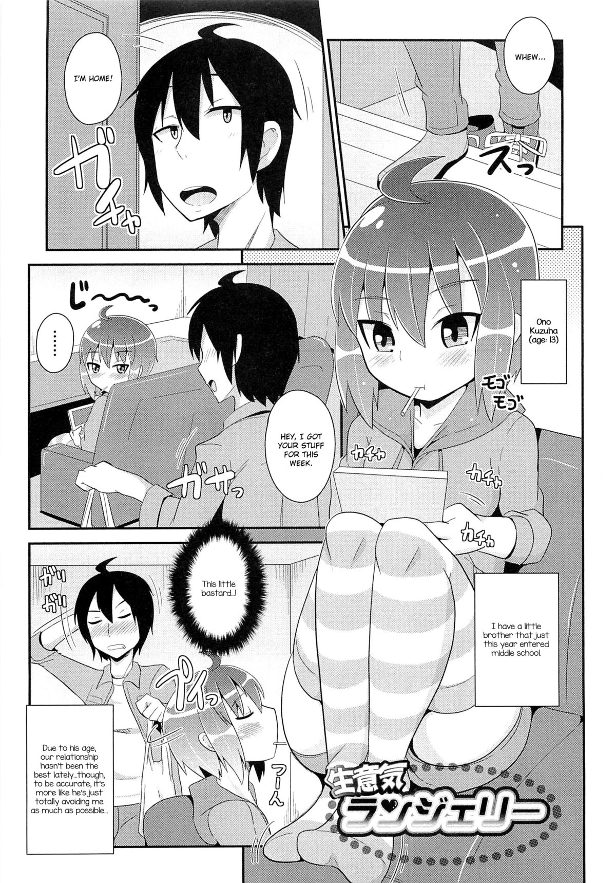 Namaiki Lingerie page 1 full