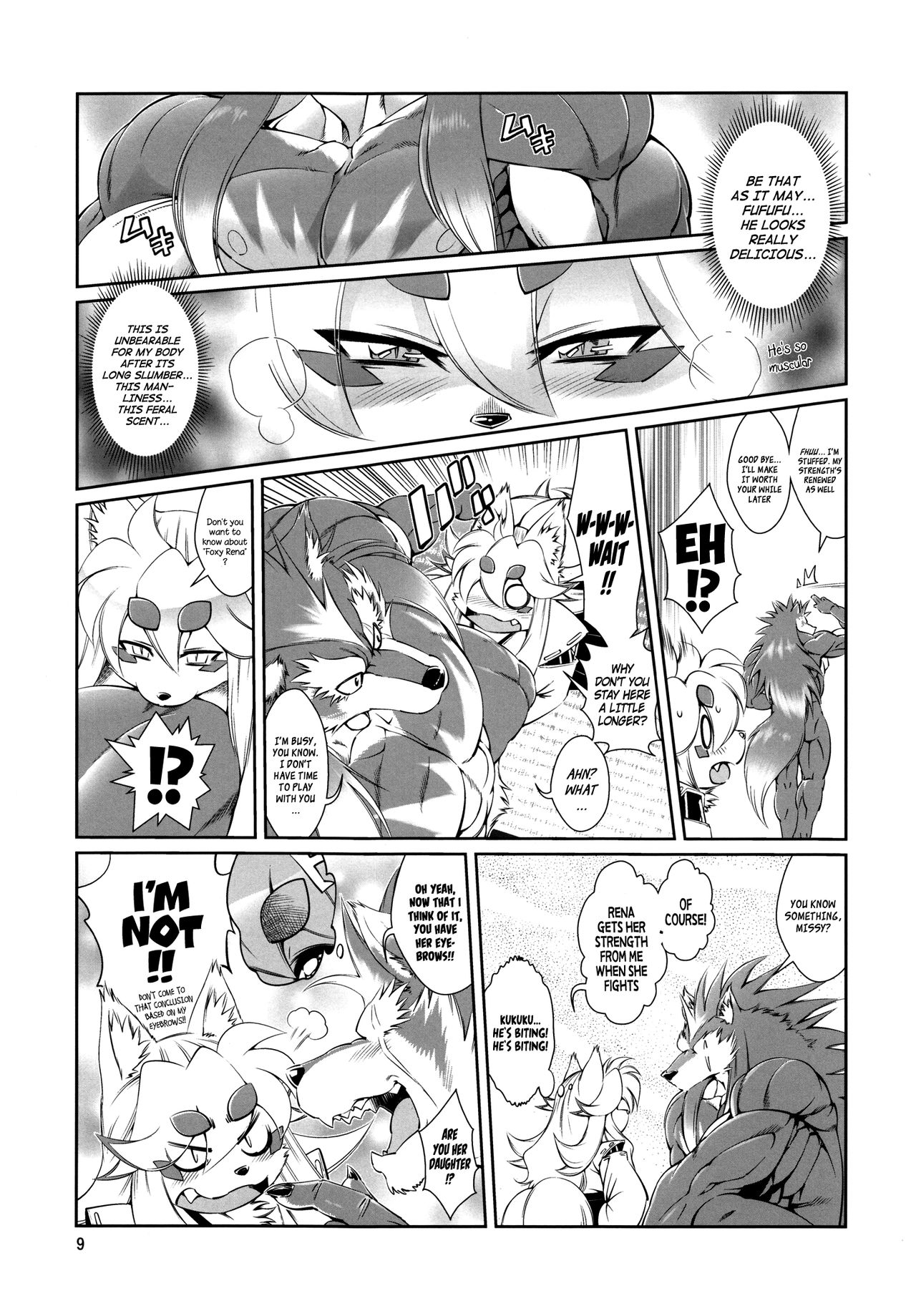 Mahou no Juujin Foxy Rena 4 - The Magical Foxgirl Foxy Rena 4 page 10 full