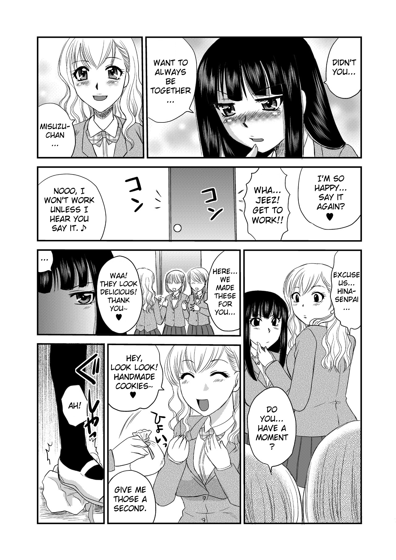 Wagamama Tachi to Tennen Neko no Yuri Ecchi | Selfish Top and Airheaded Bottom's Yuri Smut page 5 full