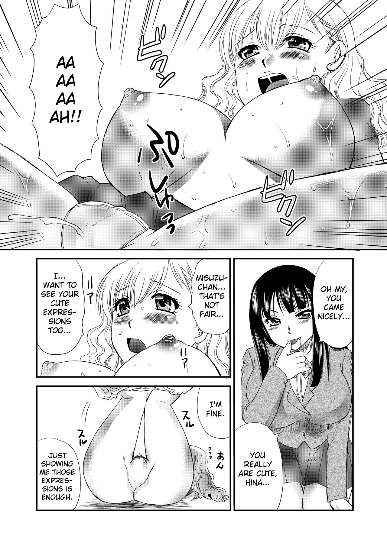 Wagamama Tachi to Tennen Neko no Yuri Ecchi | Selfish Top and Airheaded Bottom's Yuri Smut page 9 full