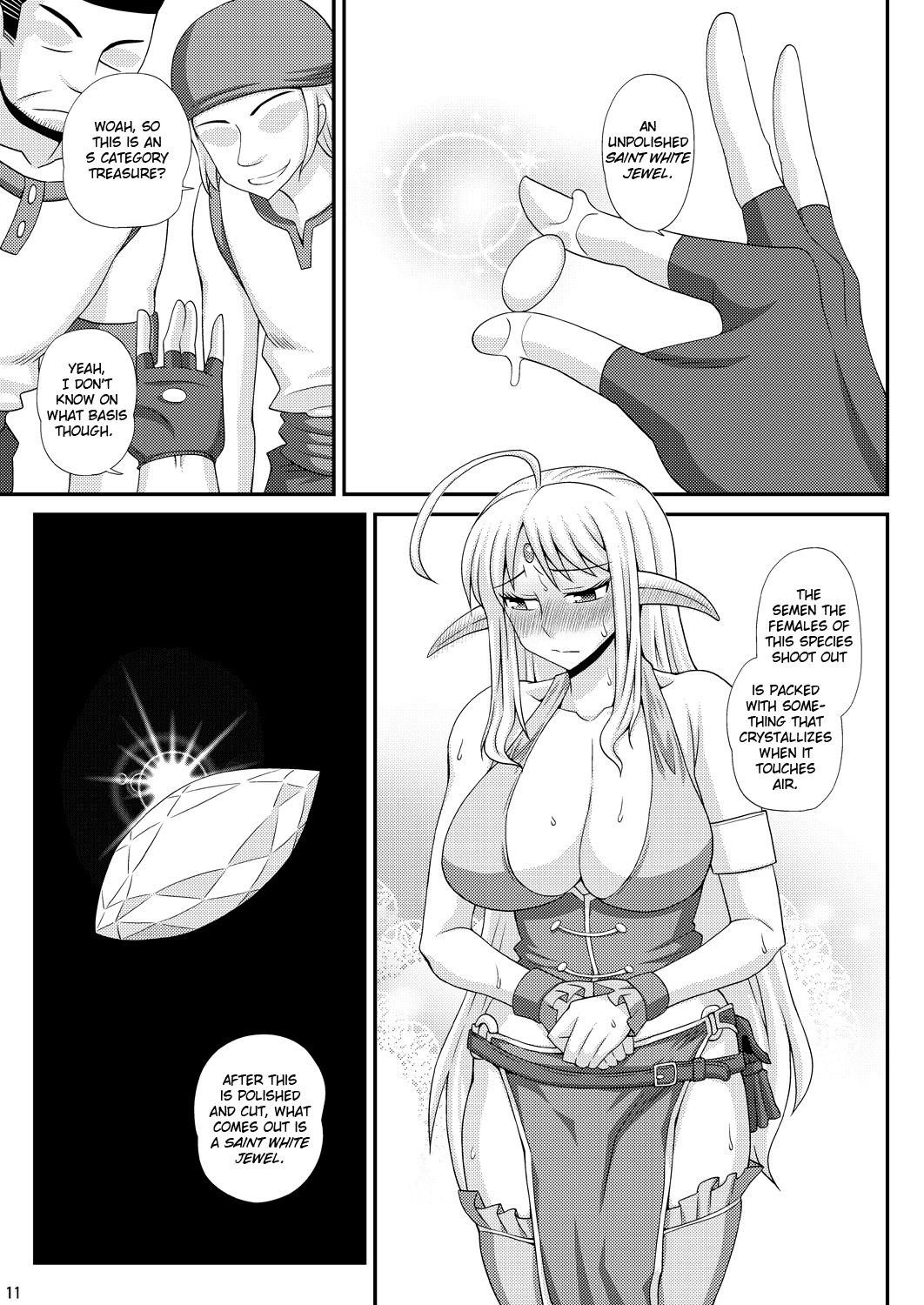 A Book where a Futanari Girl is Bound Hand and Foot and Forced to Cum Countless Times 3  =SW= page 10 full