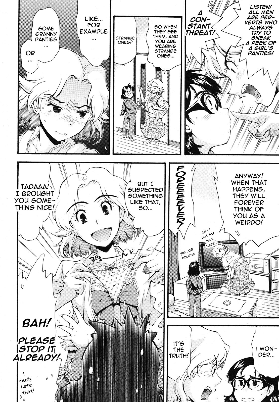 Jimi na Meganekko no Watashi ga Ika ni Shite Hade na Pantsu o Haku You ni Nari Shika | Why a Plain Glasses-Girl like Me Started Wearing Sexy Panties page 6 full