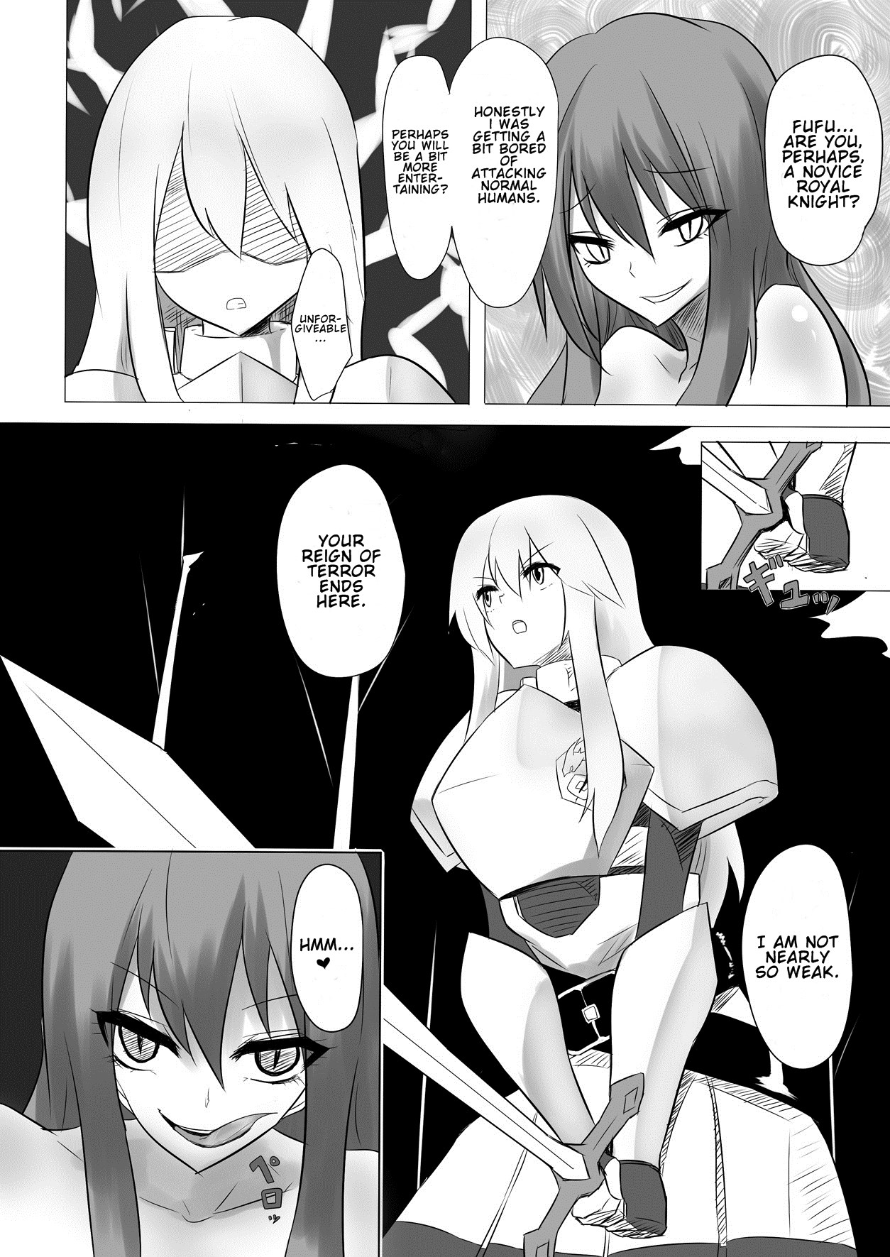 Jingai Lez Rape -Lamia Hen- page 8 full