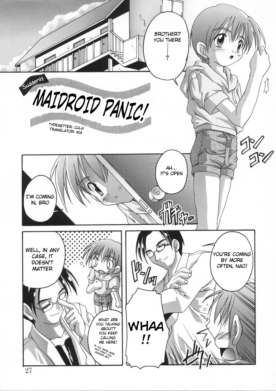 Maidroid Panic! + Panic! Transsexual page 1 full