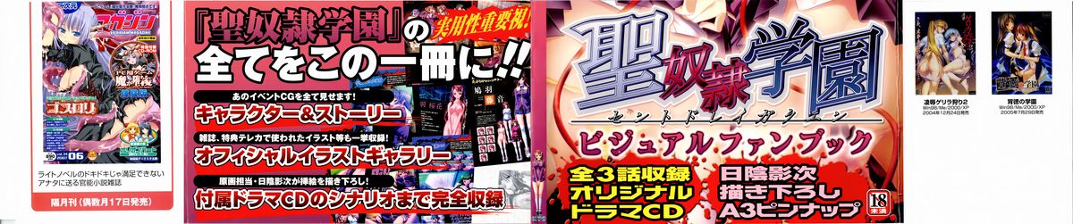 Saint Dorei Gakuen Visual Fan Book page 3 full