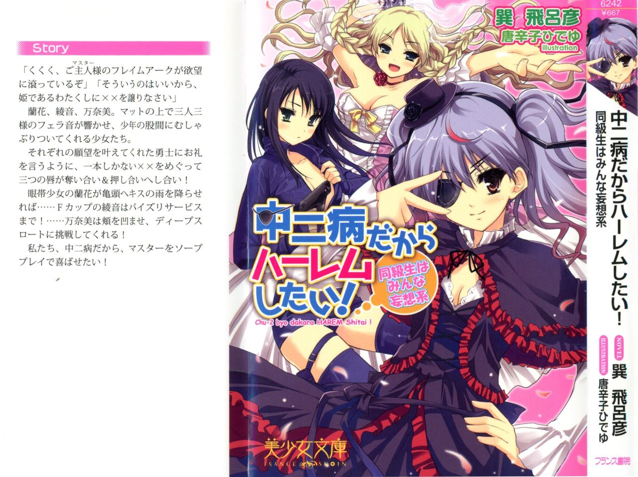 Chu-2 byo dakara HAREM shitai !：Doukyuusei wa Minna Mousou Kei page 1 full