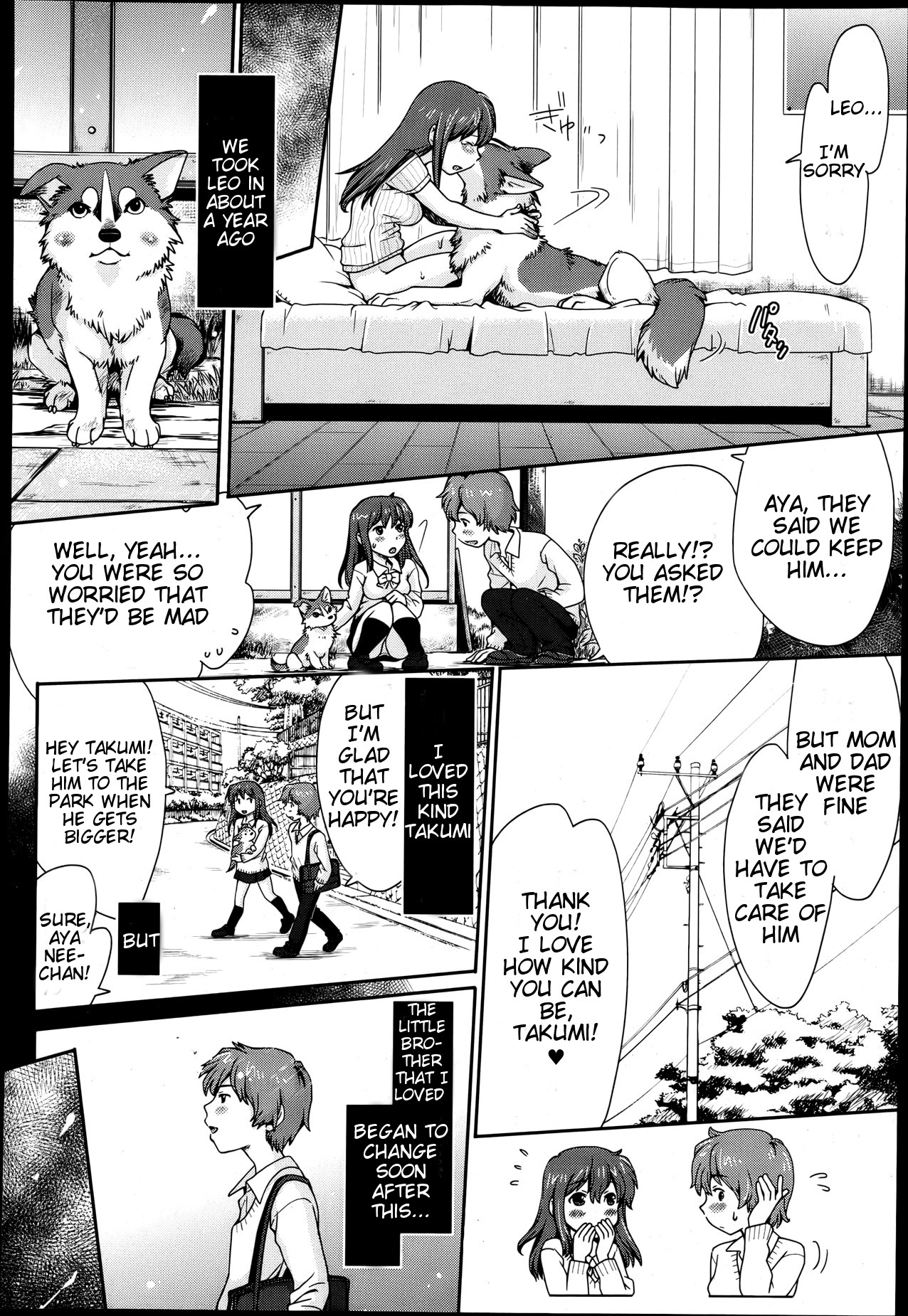 Hentai Kyoudai to Inu | Pervert Siblings and Their Dog page 2 full
