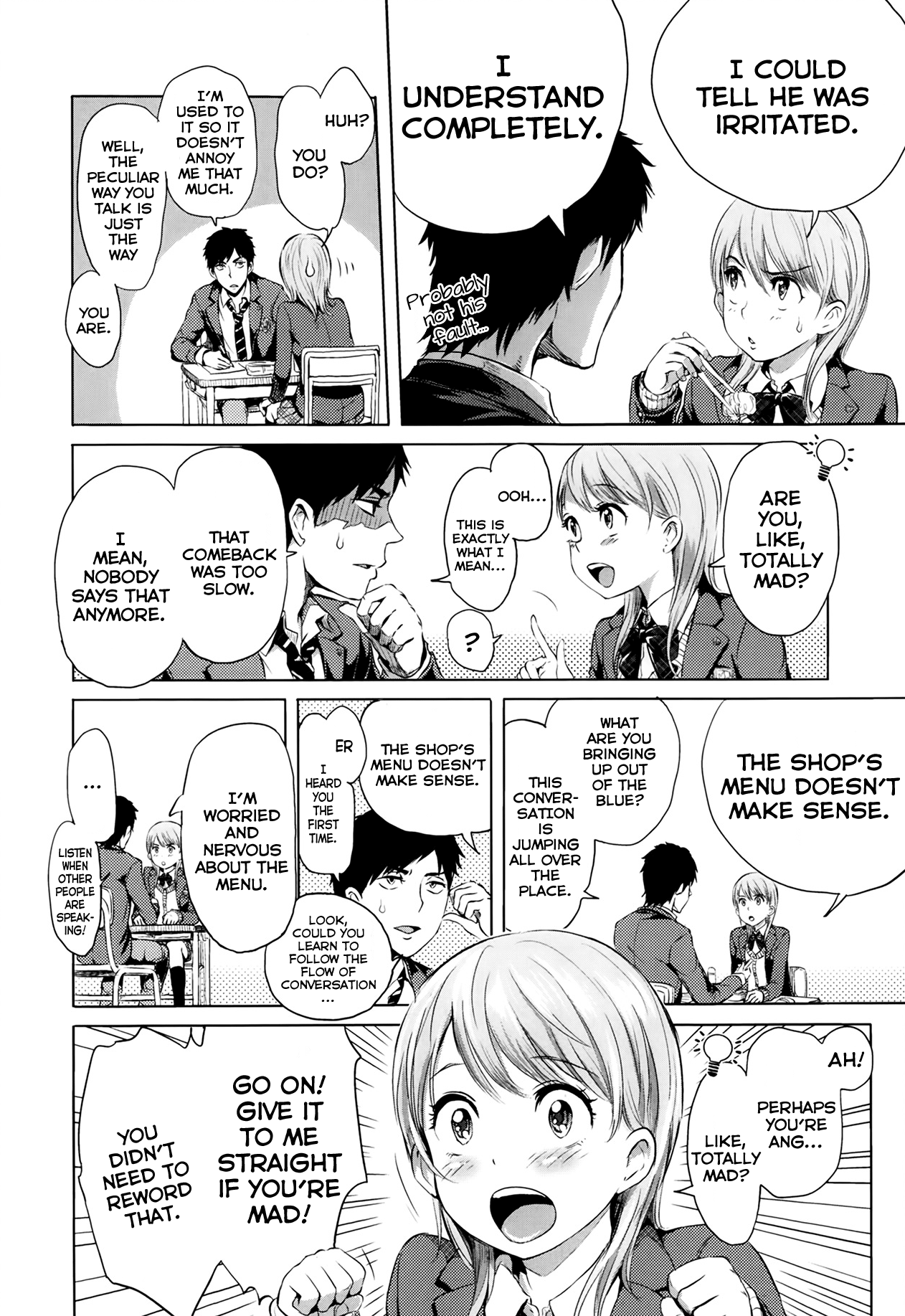 Nodoka na Otsukiai | A Peaceful Association page 4 full