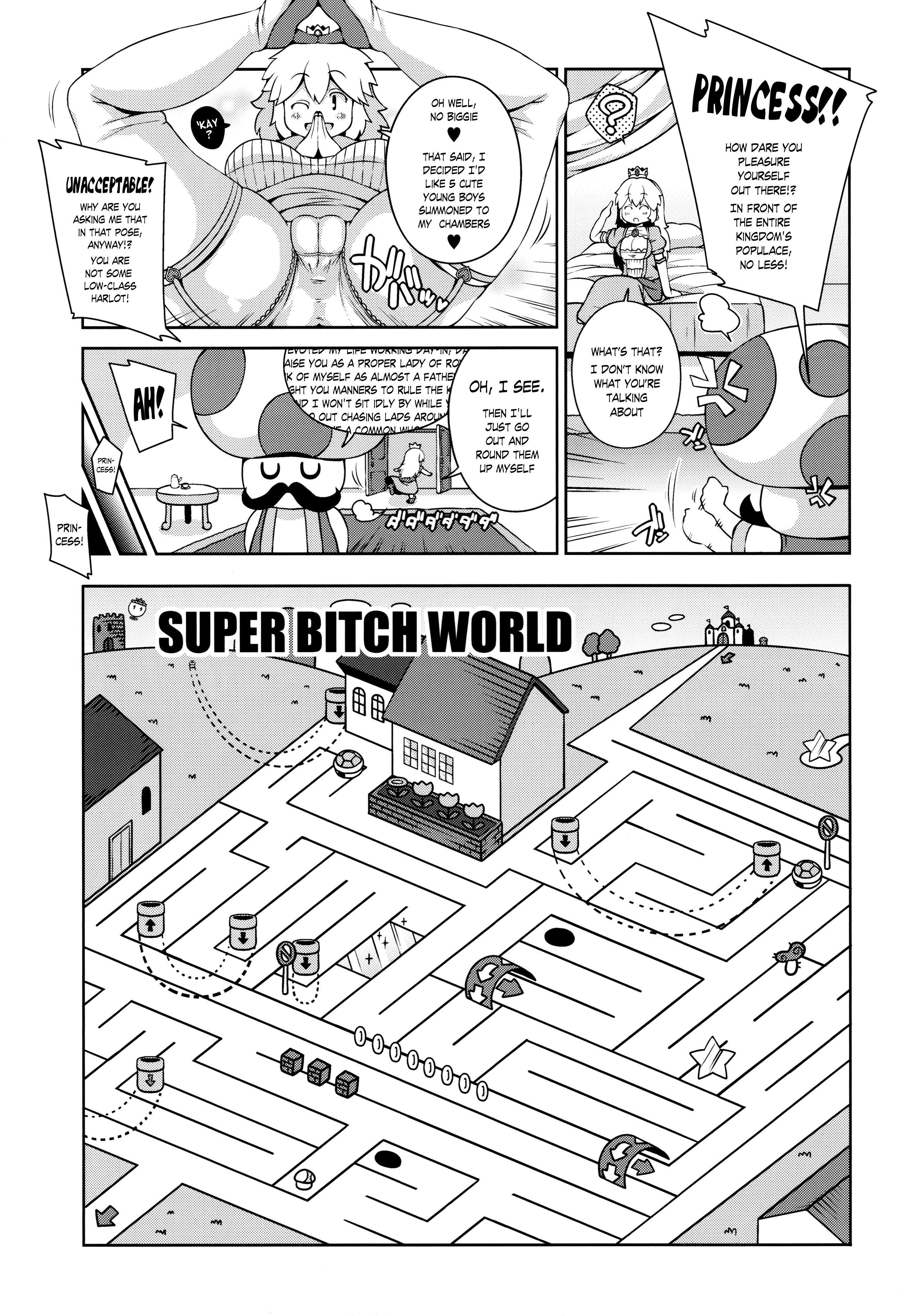 SUPER BITCH WORLD page 6 full