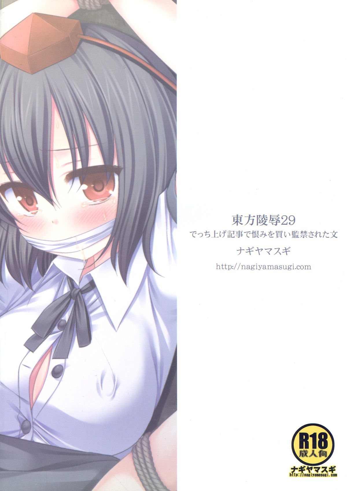 Touhou Ryoujoku 29 Decchiage Kiji de Urami wo kai Kankin sareta Aya page 2 full