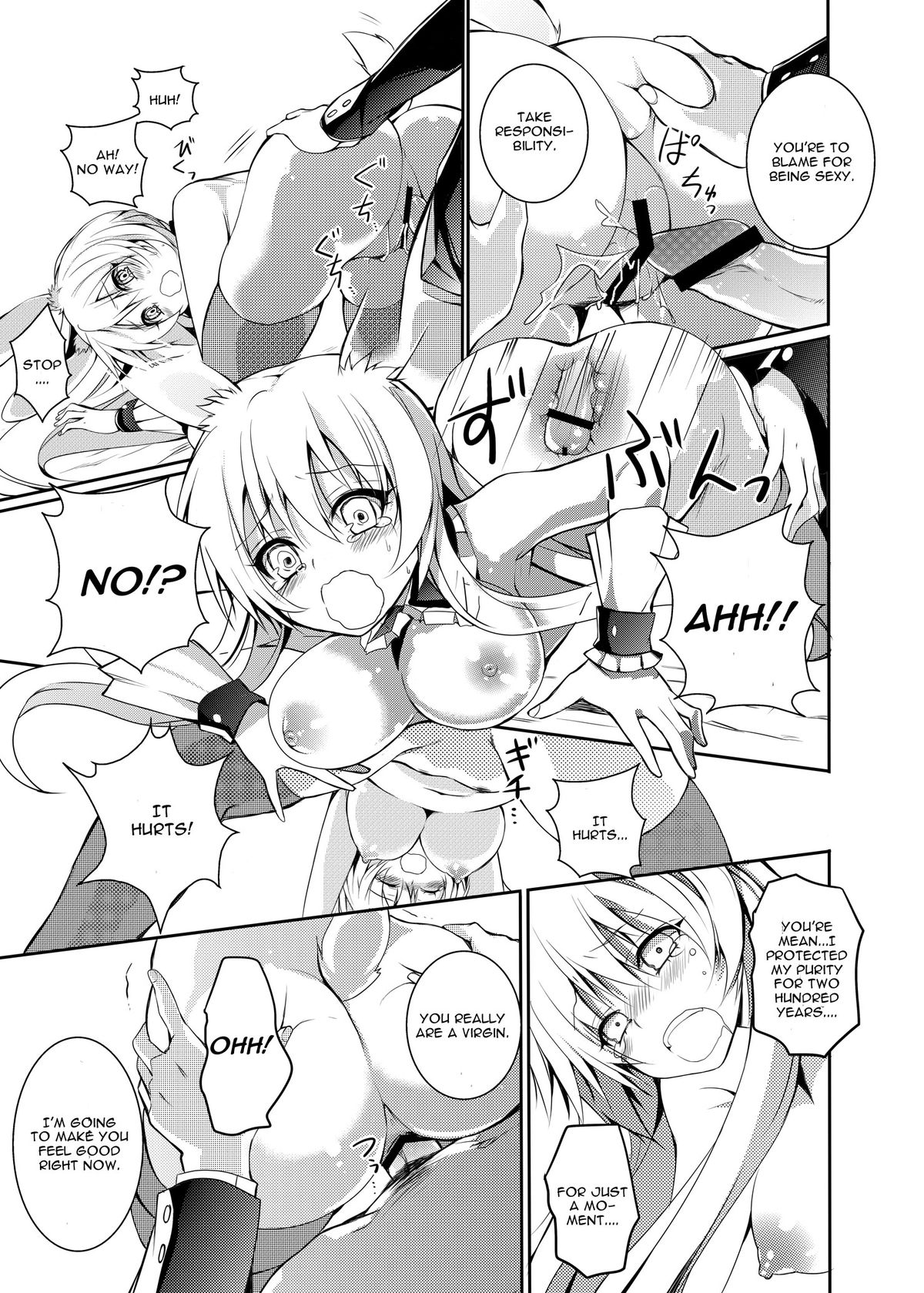 Kurousagi ga Erosugiru no ga Mondai da!! page 10 full