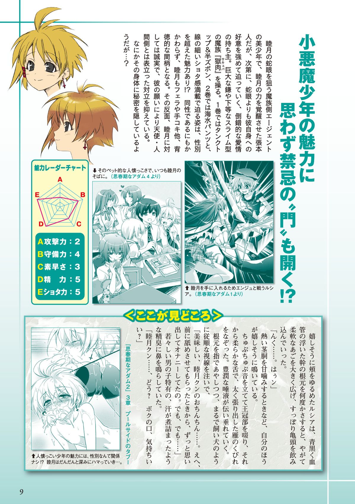 Shishunki na Adam Choi Netabare Guidebook page 9 full