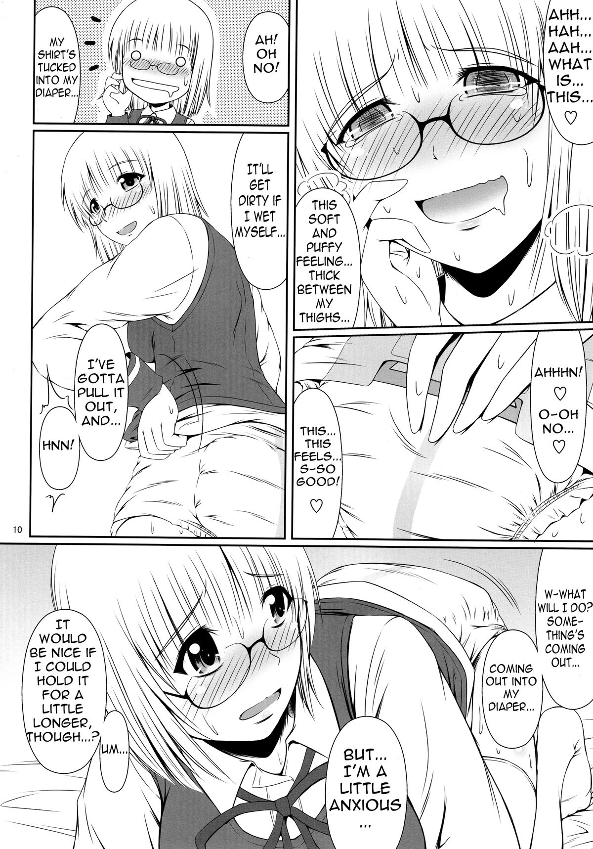 Naisho Nano! -Haruhara-ke San Shimai Monogatari- | It's a Secret! page 9 full