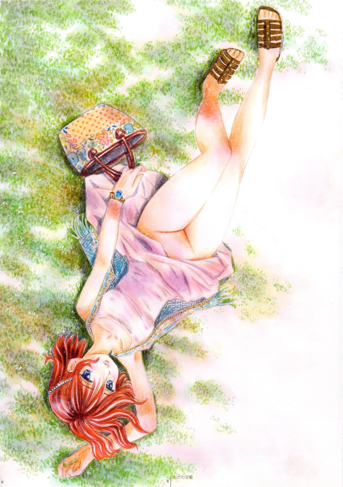 FLOUR2 Tezuka Manga Graffiti page 8 full