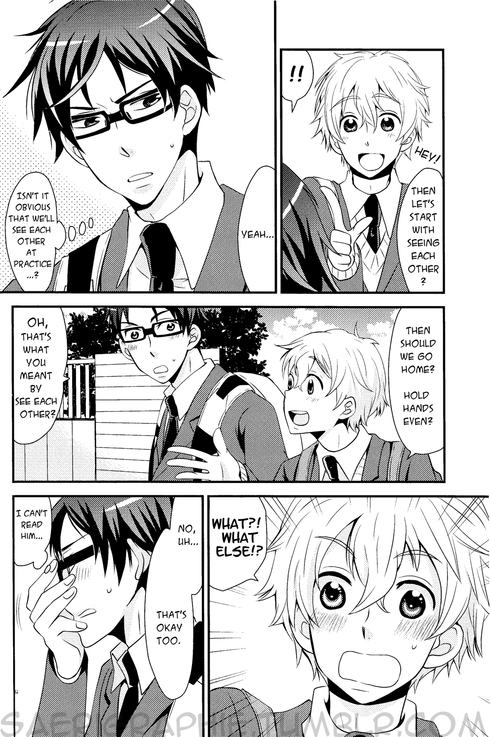 Koibito ga Akogare no Senpai o Suki Sugite Tsurai | It's Hard When Your Boyfriend Likes an Upperclassman He Admires Too Much page 4 full