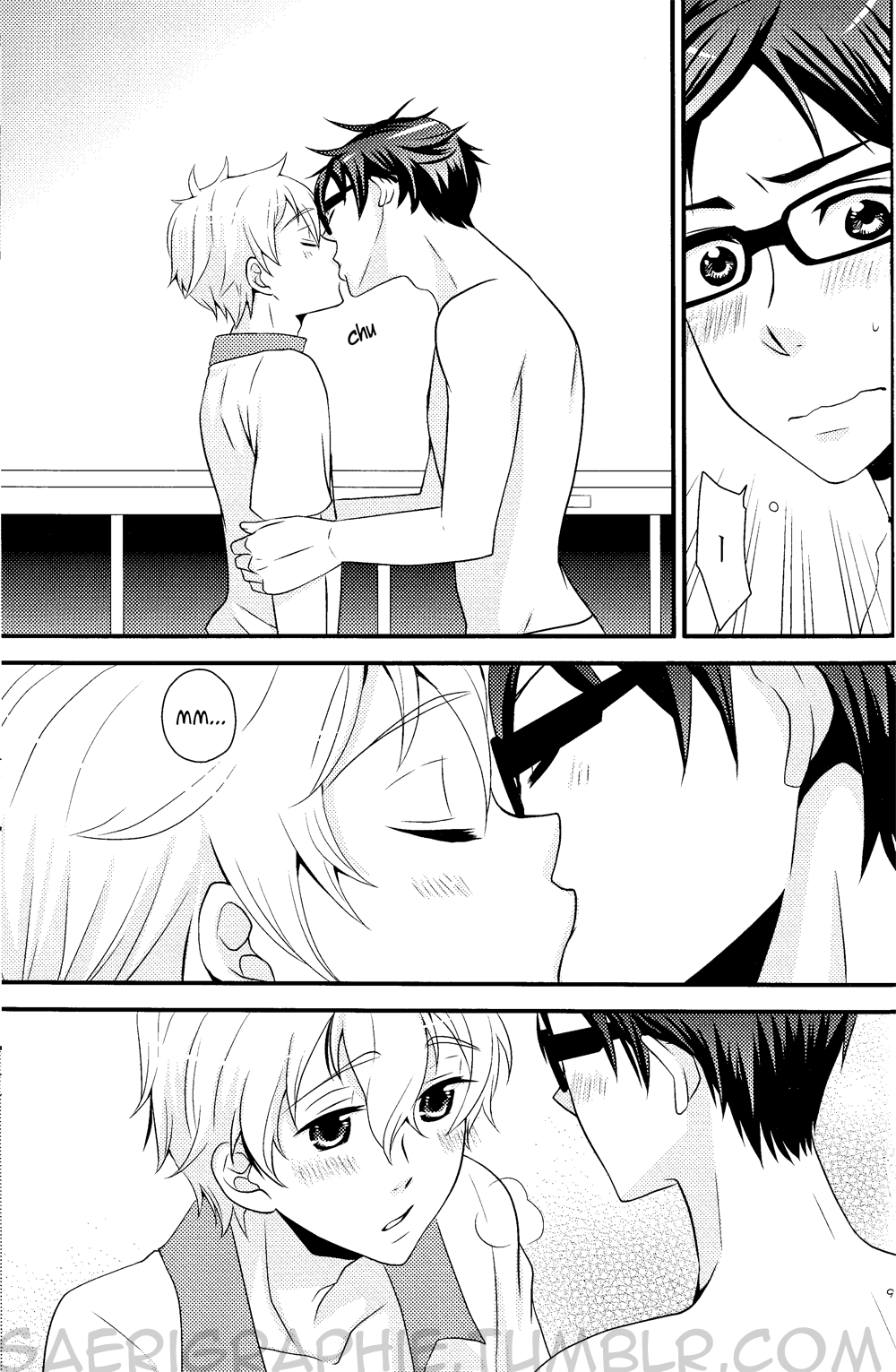 Koibito ga Akogare no Senpai o Suki Sugite Tsurai | It's Hard When Your Boyfriend Likes an Upperclassman He Admires Too Much page 9 full