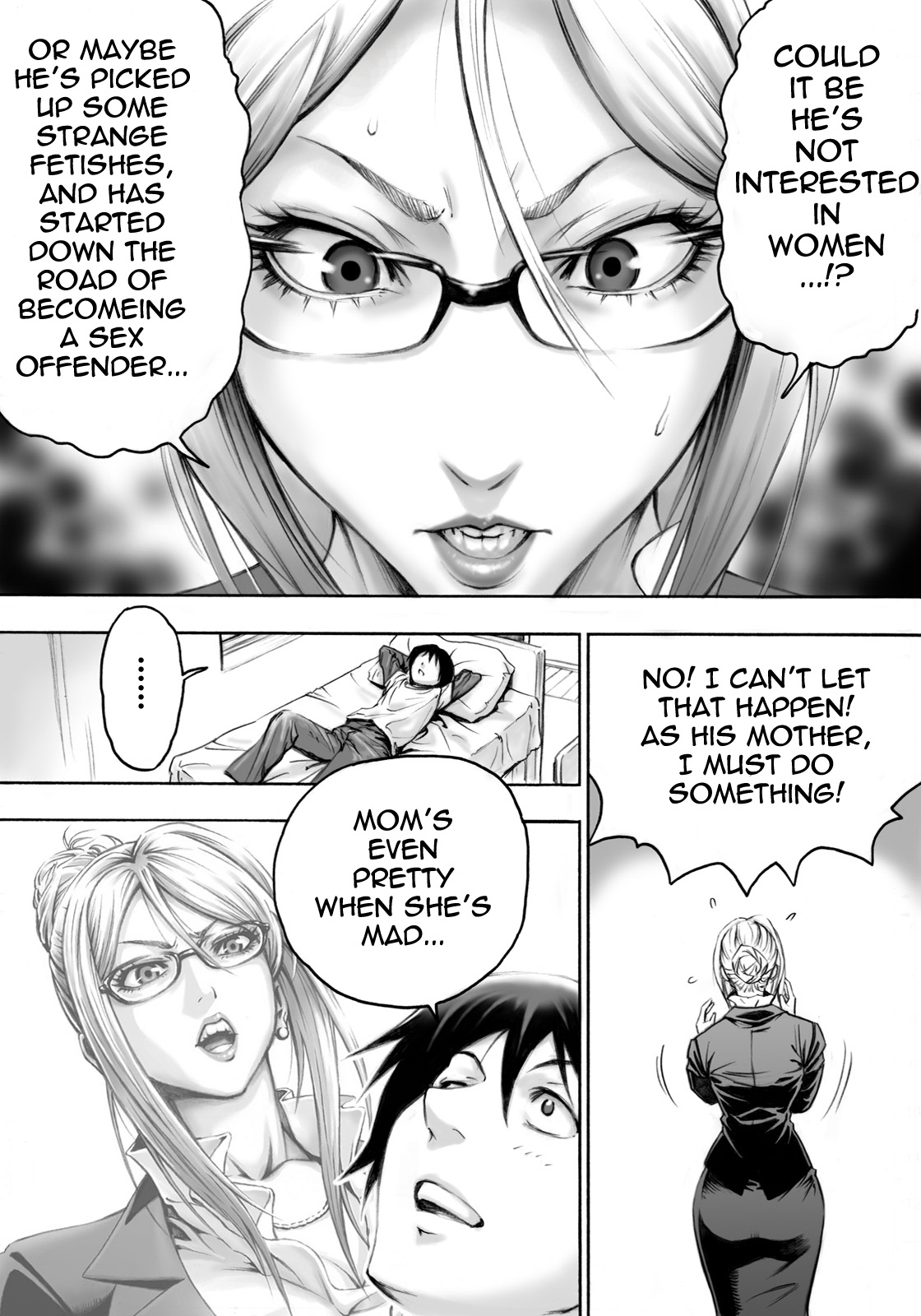 S-kke Mama no Kibishii Kozukuri Seikyouiku | Sadistic Mother's Harsh Baby-Making Sex Education page 5 full