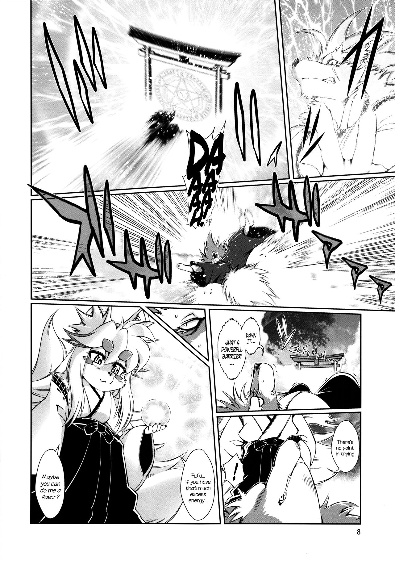 Mahou no Juujin Foxy Rena 6 page 9 full