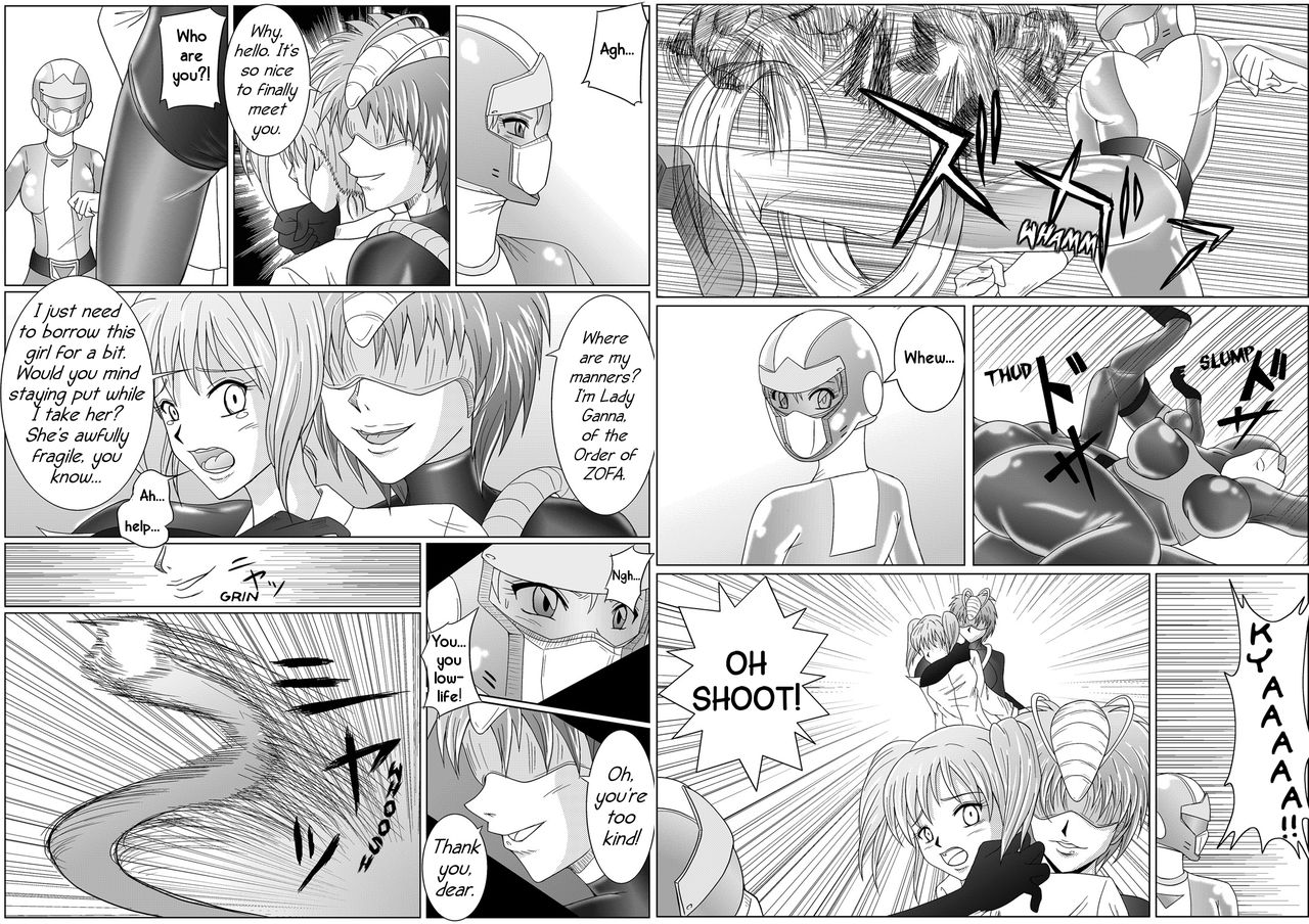 Sentai Squadron DynaRangers - Sensually Entralled Champions Strategem page 10 full