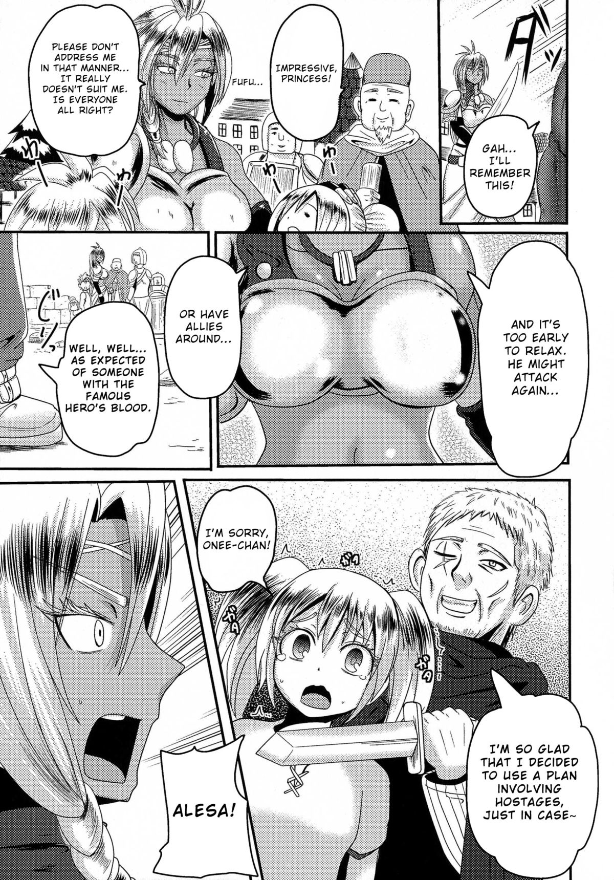 Onna Yuusha Regina - Harami Ochi no Haiboku Acme | Heroine Regina -Orgasmic defeat and pregnant fall from grace-   =Rinruririn= page 3 full