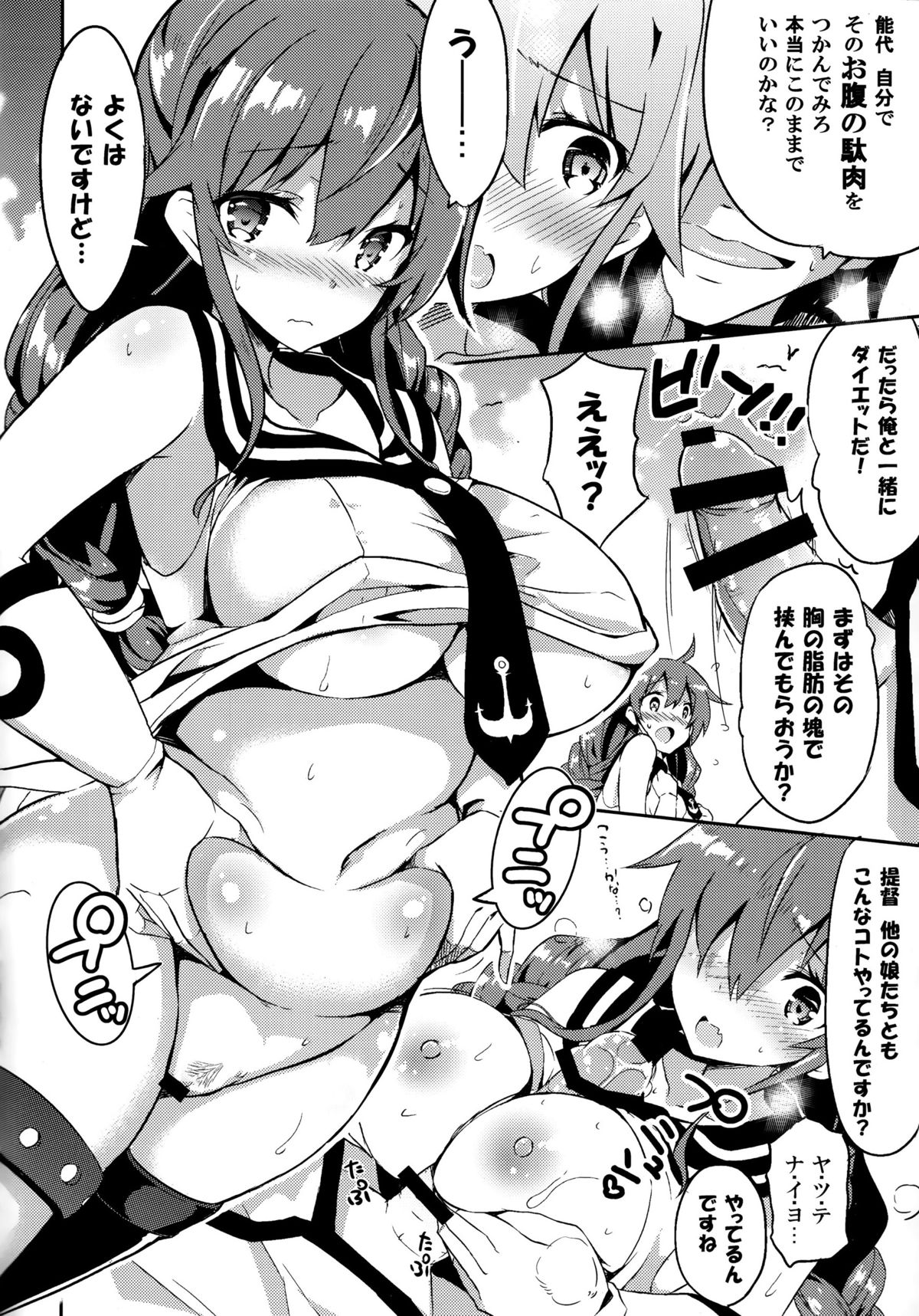 Noshiro Ganbatte Diet shimasu! page 8 full