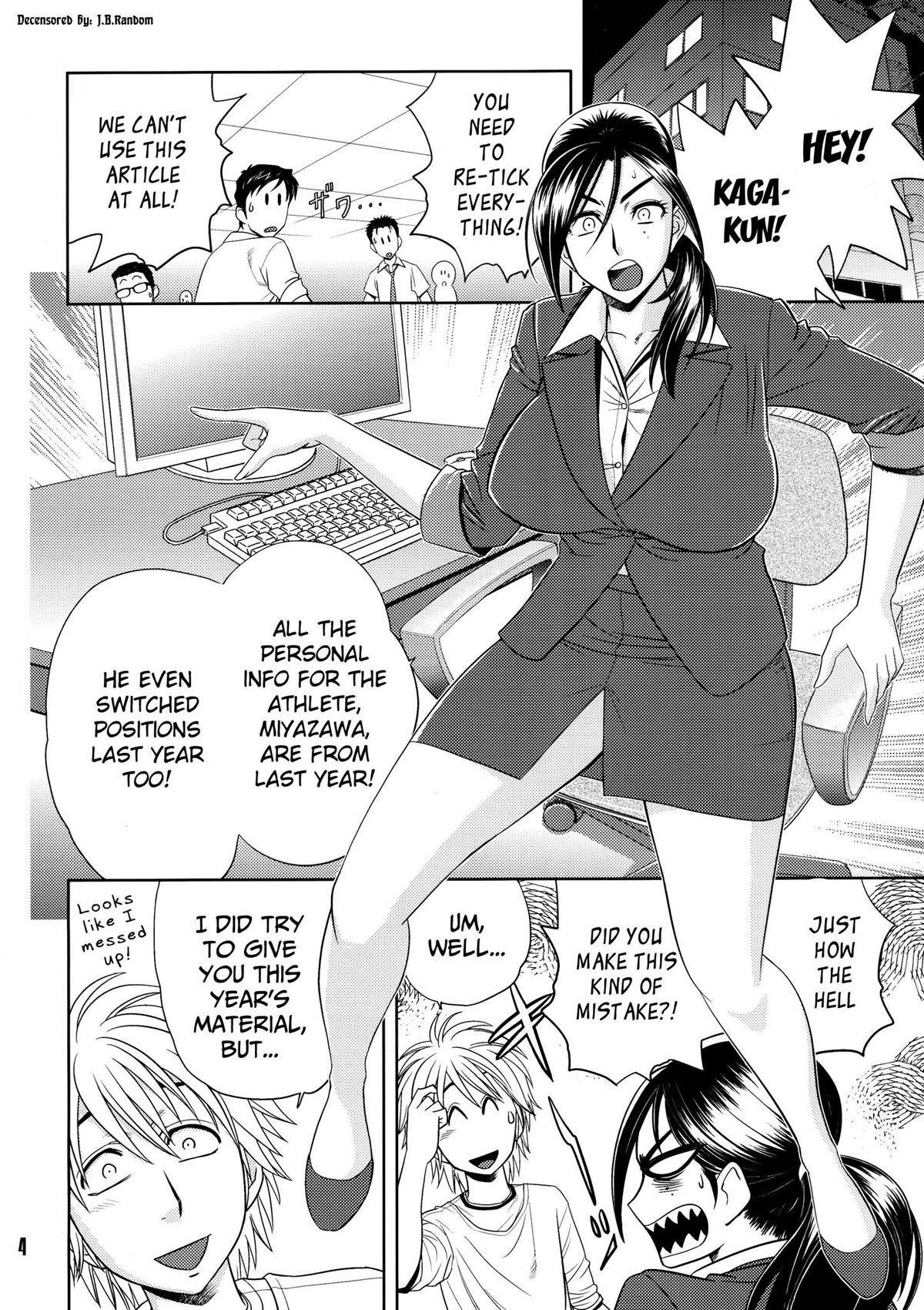 Bijin Henshuuchou no Himitsu  | Beautiful Editor-in-Chief's Secret 2 page 4 full