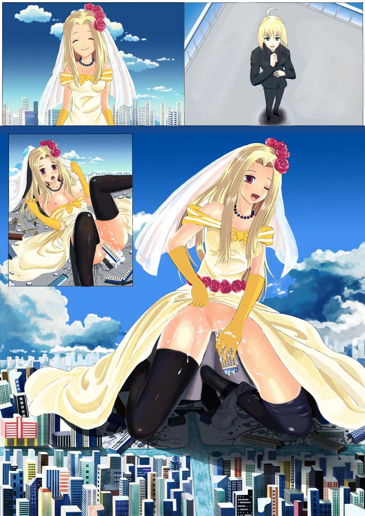 Fumi Tsubushi Matsuri! Kyodai Musume page 9 full