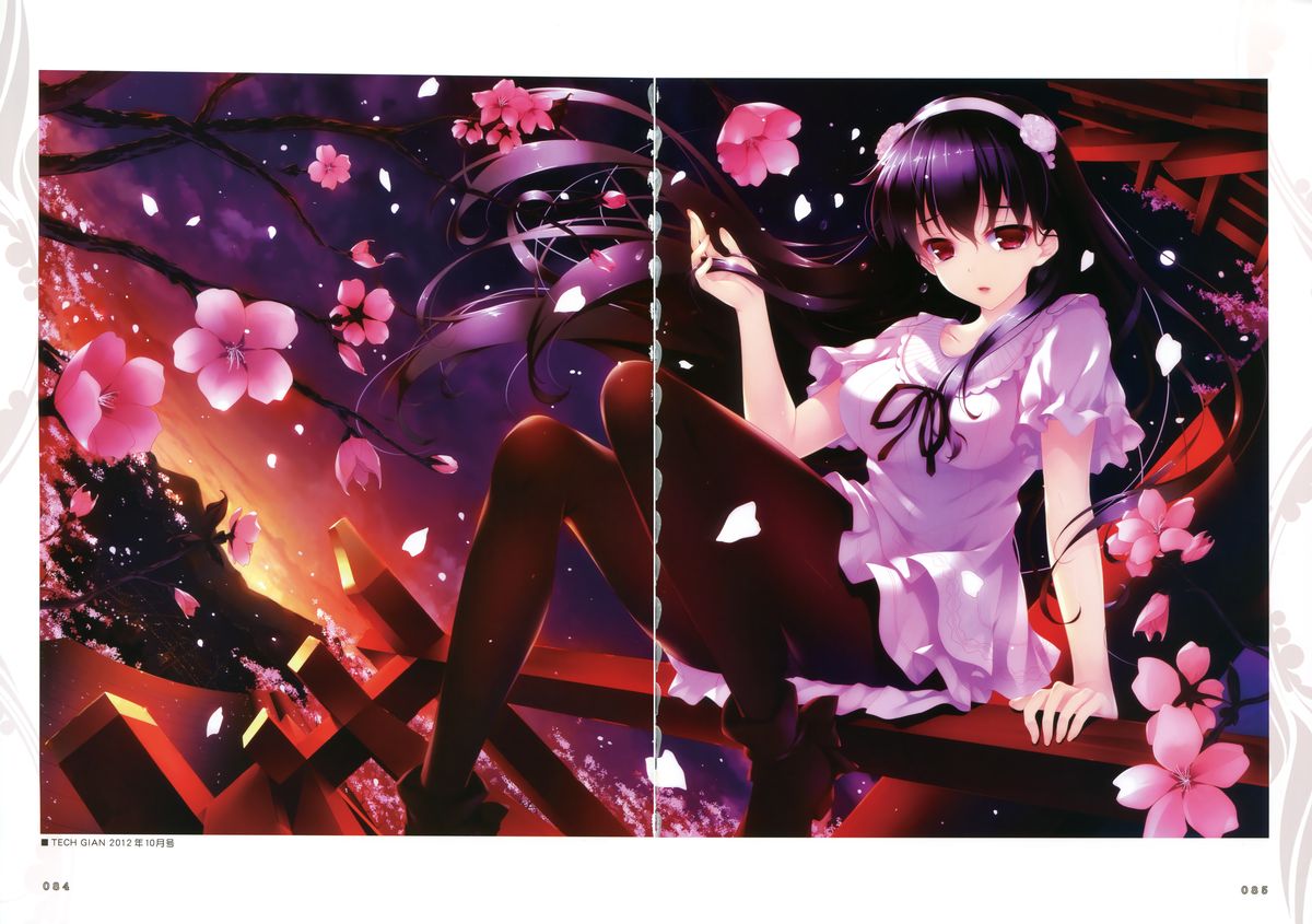 Shoujo Shiniki Shoujo Tengoku Visual Fan Book page 6 full