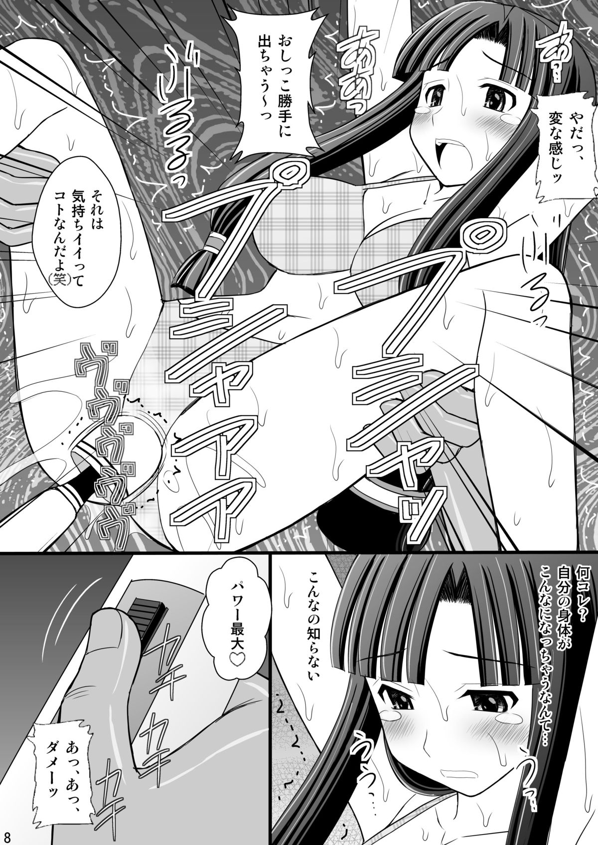 Kurokami Longkko no Choukyou Nisshi I page 8 full